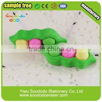 Pea eraser stationery wholesale