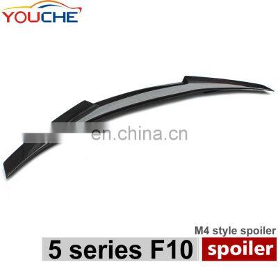 M4 style rear spoiler for BMW 5 series F10  M5 2010-2017