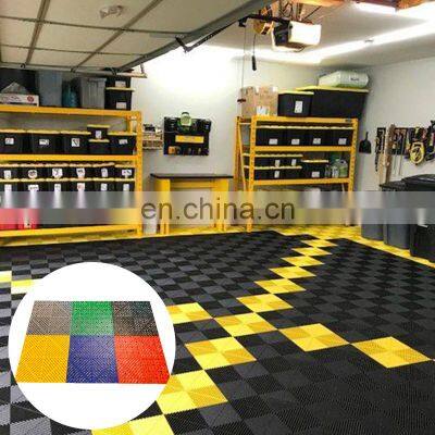 CH Approved Modular Floating Performance Non-Toxic Plastic 40*40*2cm 40*40*2.5cm Interlocking Garage Floor Tiles