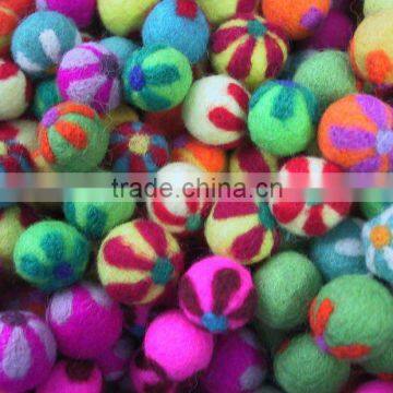 Handmade Felt Beads