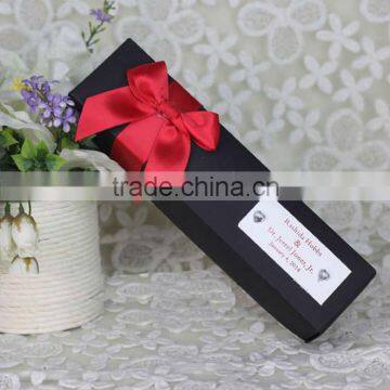 Hot Sale 2015 New Design Handmade Boxed Wedding Invitations with Bow