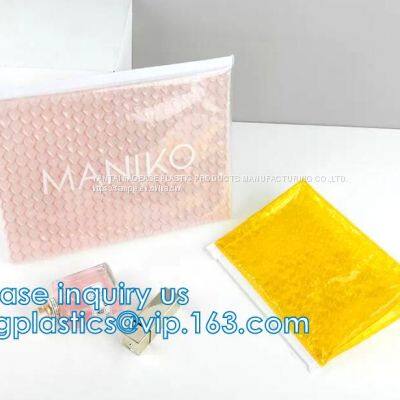 Pink Slider Zip Lock Bubble Bag, High Quality Pink Bubble Hash Bag, Reused Pink Bubble Bag With Red Slider Bags photo-2