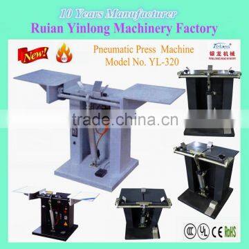 YL-320 Type Pneumatic Pressing Machine is widely applied in a shoebox enterprise