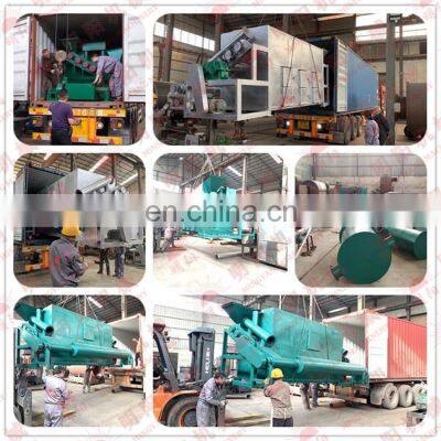 Continuous Biomass Coal Making Machine No Smoke Sawdust Pyrolysis Carbonization Furnace