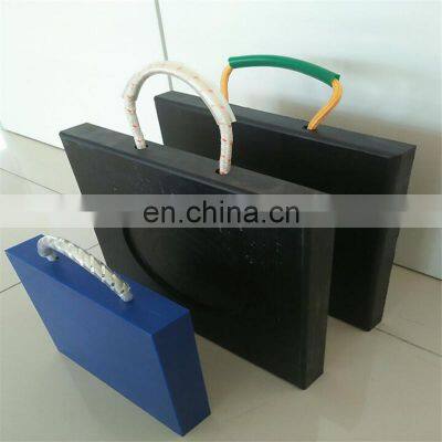 Mobile crane outrigger pads uhmwpe outrigger pads plastic spacer block