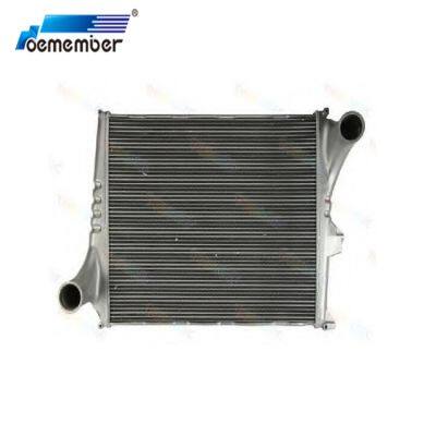 1665242 1676631 Heavy Duty Cooling System Parts Truck Aluminum Intercooler For VOLVO