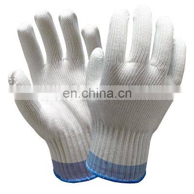 Glass Handing HPPE Stain Steel ANSI A4 Anti Cut Resistant Butcher Safety Work Gloves photo-2