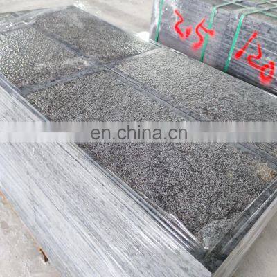 Sichuan cladding paving fossil lime stone exterior wall decoration Chinese natural stone black limestone slabs