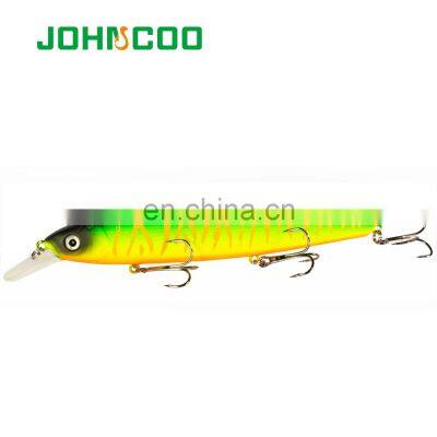 JOHNCOO 130SP Minnow Hard Fishing Lure 130mm 25g Wobbler Treble Hooks Hard Baits Hard Bait Minnow