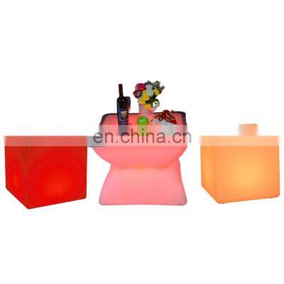 event furniture hire sedie per bar led cube chair club seating plastic bar furniture cube chair