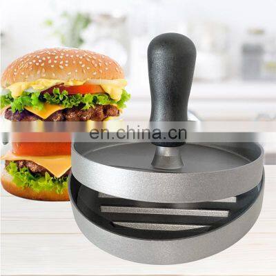 Kitchen Gadget Manual Meat Stuffed Non-Stick Hamburger Patty Maker Smash Burger Press