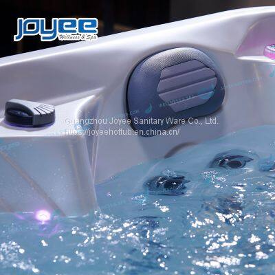 JOYEE OEM New Desgin Hydro Whirlpool Acrylic Balboa System Spa Tub With 5 Persons Hot Tub photo-3