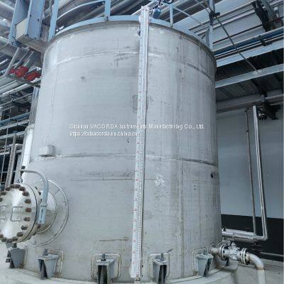 Side Mounted Magnetic High Temperature Oil Tank Level Sensor Magnetic Level Gauge With 4-20ma Switch Signal Output photo-2