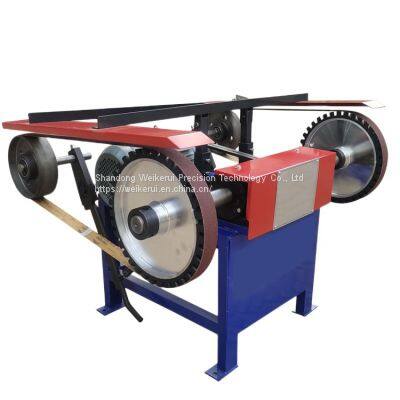 Safe and Reliable Dual Station Sanding and Polishing Belt Grinder Machine photo-5