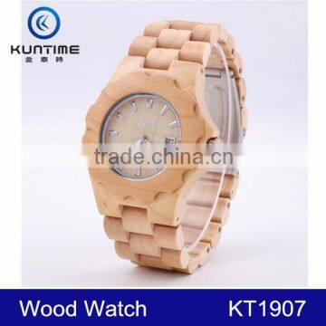 2015 new wooden watch mens wrist watches in alibaba china