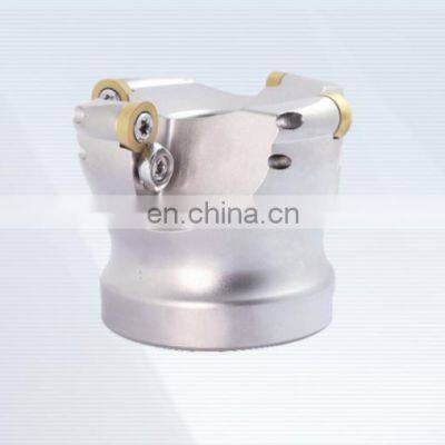 Factory TRS Round Dowel Face Mill Indexable Face Milling Cutter Head photo-2