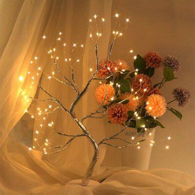 LED Artificial Tree lighting Fairy String Lights for Indoor/Outdoor Festival Easter Thanksgiving Christmas Night Lights