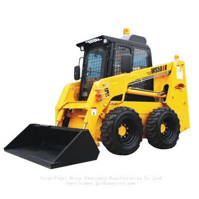 FUWEI MANUFACTURIING TOP QUALITY MULITI-FUNCTION SKID STEER LOADER LIKE BOBCAT