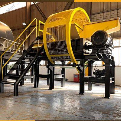 Scrap Tire Two-axis Shredder Film Head Material Shredder