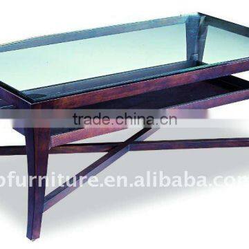 Glass top coffee table PFD451A