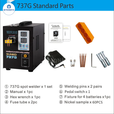 SUNKKO 737G-Series Pro Dual-Pulse Industrial Battery Welder photo-2