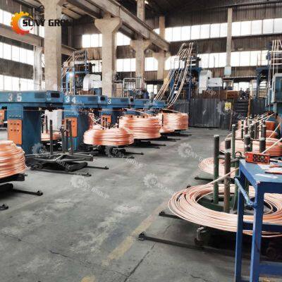 Widely Used Upward Continuous Casting Aluminum Rod Copper Bar Casting Machine