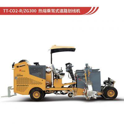 TT-CO2-RZG300 Driving Type Thermoplastic Road Line Marking Machine