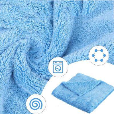 Microfiber Coral Fleece Auto Detailing