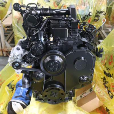 Novo conjunto do motor Cum-mins 4BTA3.9-C100 com refrigeração a água para escavadeiras photo-3