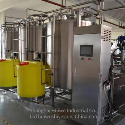 Система CIP-очистки для очистки трубопроводов пищевых продуктов, лекарств, фруктовых соков, пива, напитков и молочных продуктов, а также кислотно-щелочных и горячих водяных резервуаров