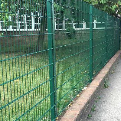 Professional 358 Anti Climb Security Fence High-Tensile Anti-Crawl Mesh Fence photo-4