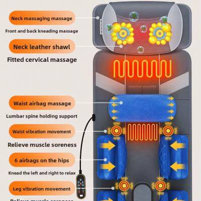 Full Body Massage Mattress With Neck Kneading & Air Compression Waist Support MH-A85 photo-2