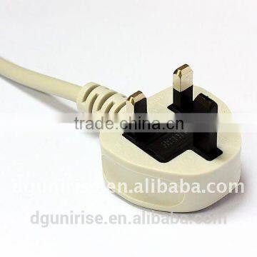 BS approval fused plug British power cord