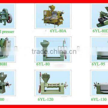 6YL-80 flax seed /linseed /linen oil press machine