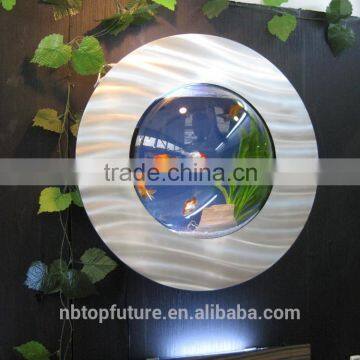 Round Glass Aquarium Wall Mounted Aquarium Fish Tank photo-2