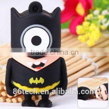 16GB Capacity Batman The Minion Style USB 2.0 Flash Memory U Disk for Computer
