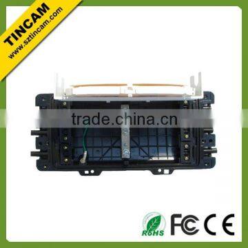 24cores Low insertion loss horizontal type pc 2 in 2 out fiber optic ftth splice closure