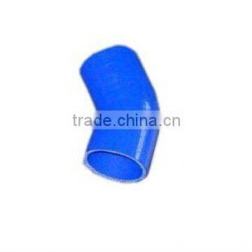 Silicone Elbow Hose 45 Degree Blue