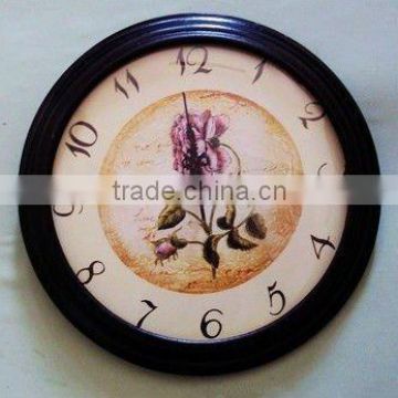 promotional wooden wall clock