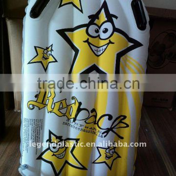 pvc inflatable star surfboard float