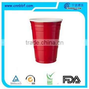 16oz 450ml disposable plastic red party cup double walled                        
                                                Quality Choice