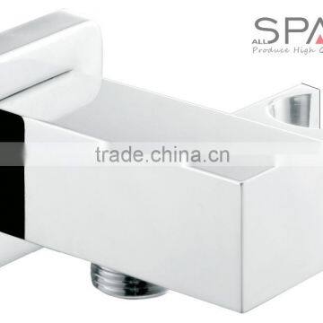Ajustable Square Brass Chrome Plating Shower Connector With Shower Holder photo-2