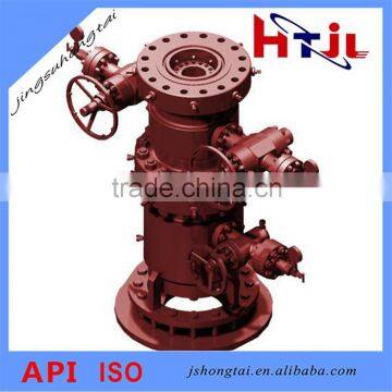 Split dual casing head