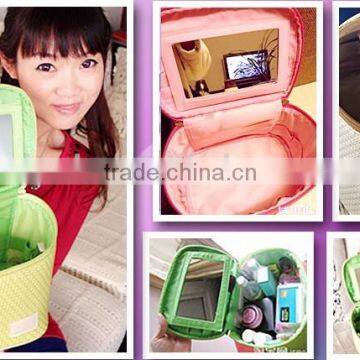 Travel Cosmetic Bag With Mirror High Quality photo-2