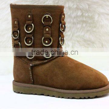 2016 HFUGG easy on sheepskin winter snow boots