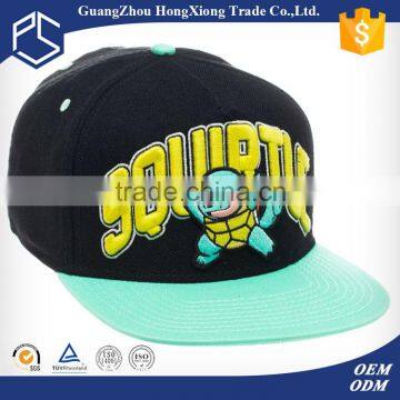 China manufacturer 3d embroidery customize snapback hat box