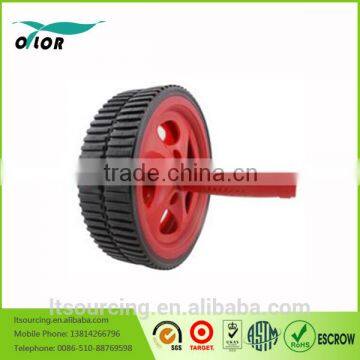 SPORTS Fitness AB WHEEL With Floor Pad,-The Top Fit Ab Burner Double Ab Wheel System Rapidly Burns Stomach Fat photo-2