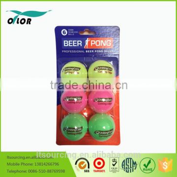 Inexpensive plastic table tennis ball for wholesale