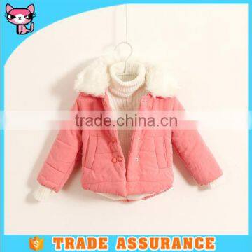 2016 Cute Brighten Watermelon Red Cotton Padded Coat