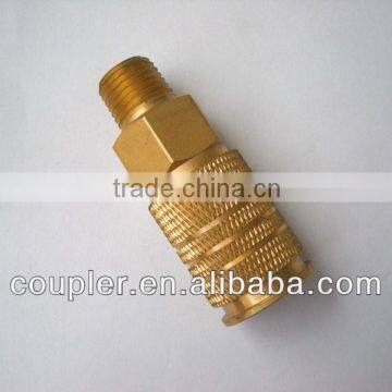 Moltion type Male Thread quick coupler socket
